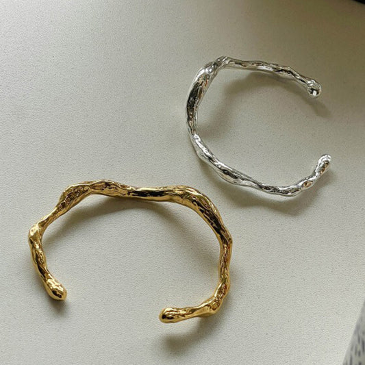 Lava Textured Irregular Bracelet