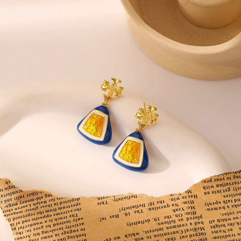 Niche Design Personality Medieval Earrings