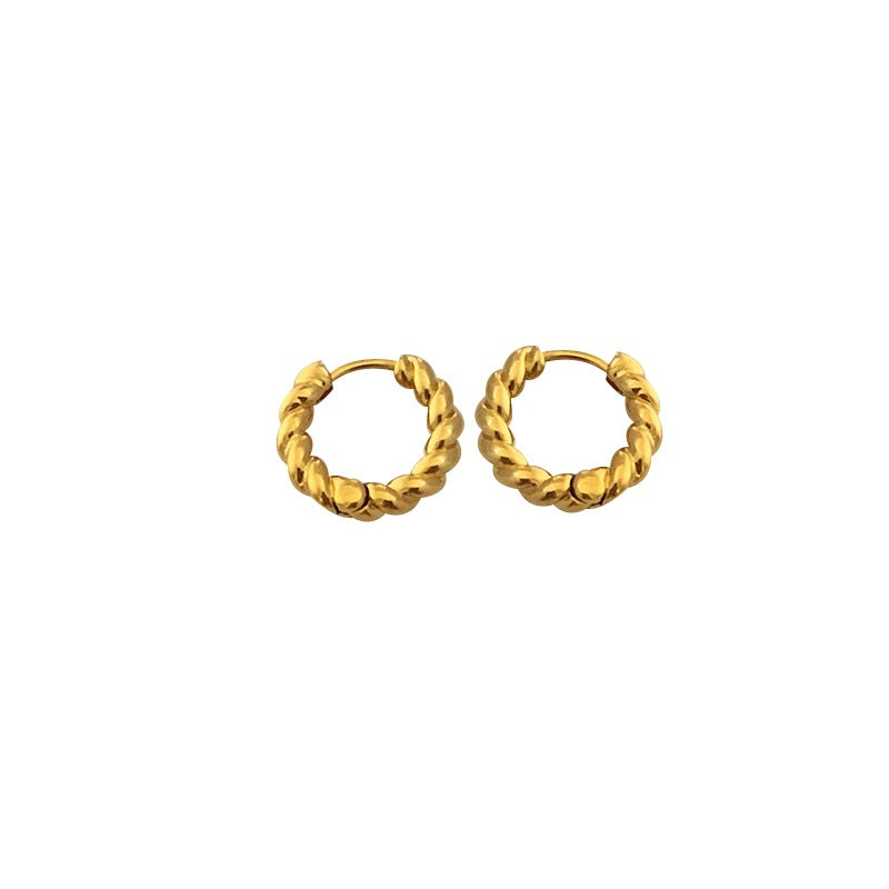 Simple Circle Earrings