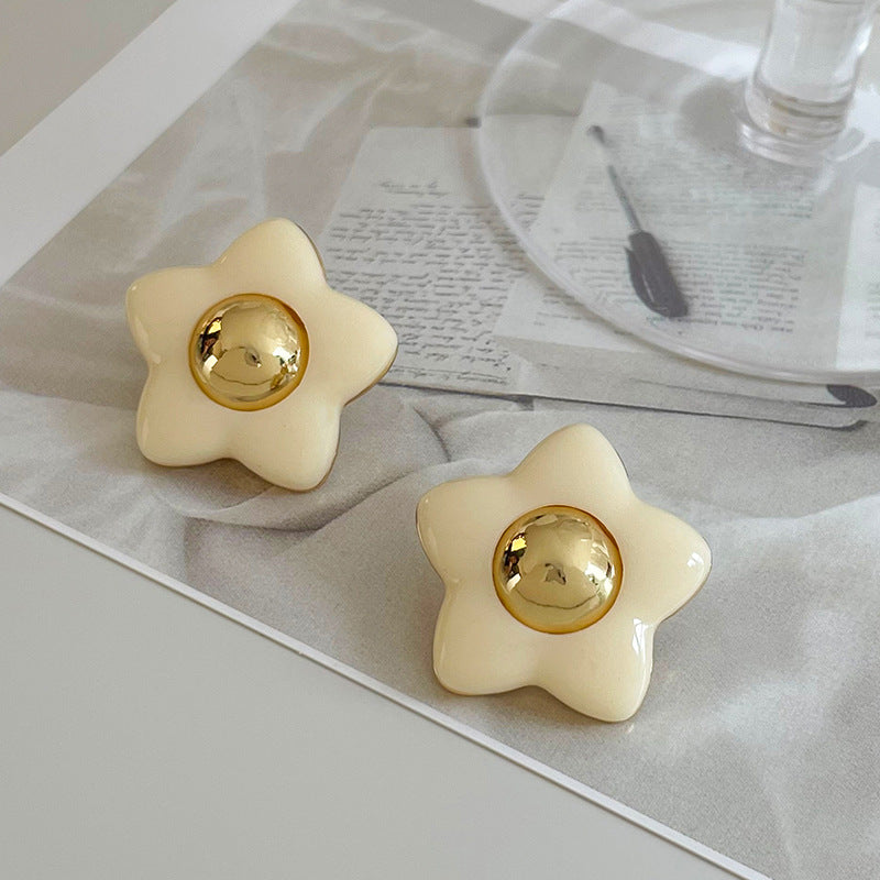 Vintage Cute Star Earrings