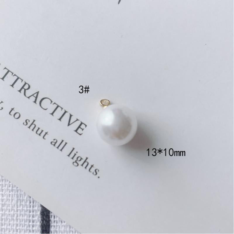 Alloy Hanging Cap Pearl Pendant Pendant Earrings Earrings Accessories DIY Materials