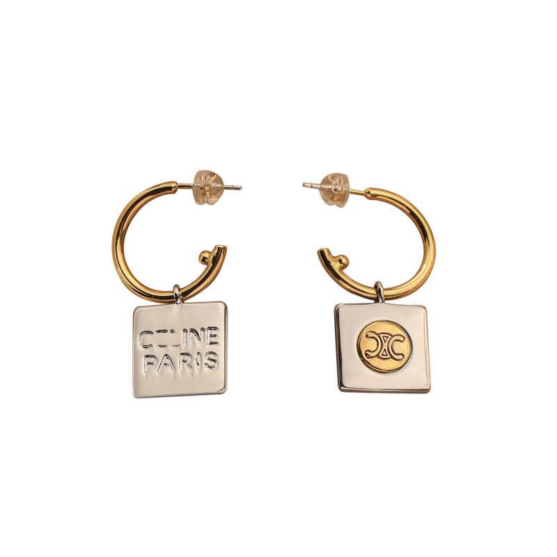 Vintage celi Arc de Triomphe Earrings