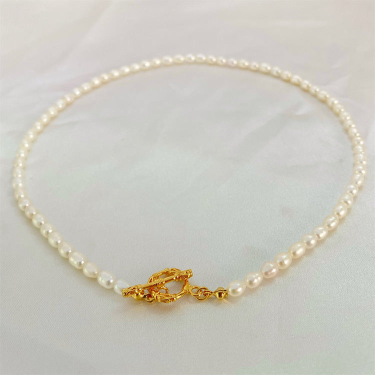 French freshwater pearl necklace