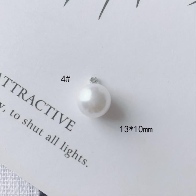 Alloy Hanging Cap Pearl Pendant Pendant Earrings Earrings Accessories DIY Materials