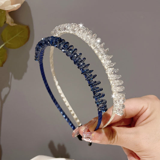 Mori Leaf Crystal Hairband