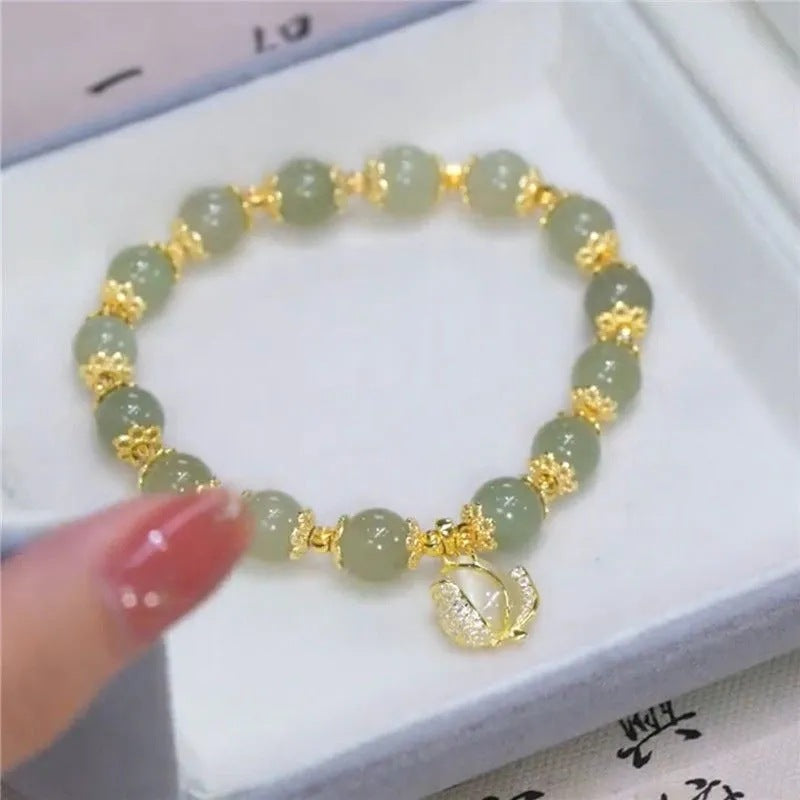 Imitation Natural Hetian Jade Bracelet Small