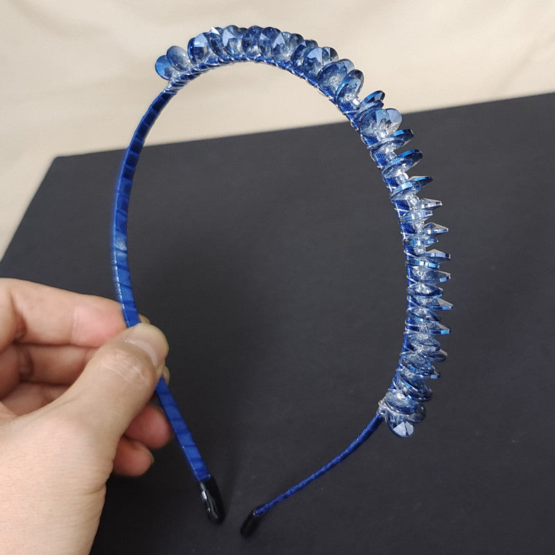 Mori Leaf Crystal Hairband