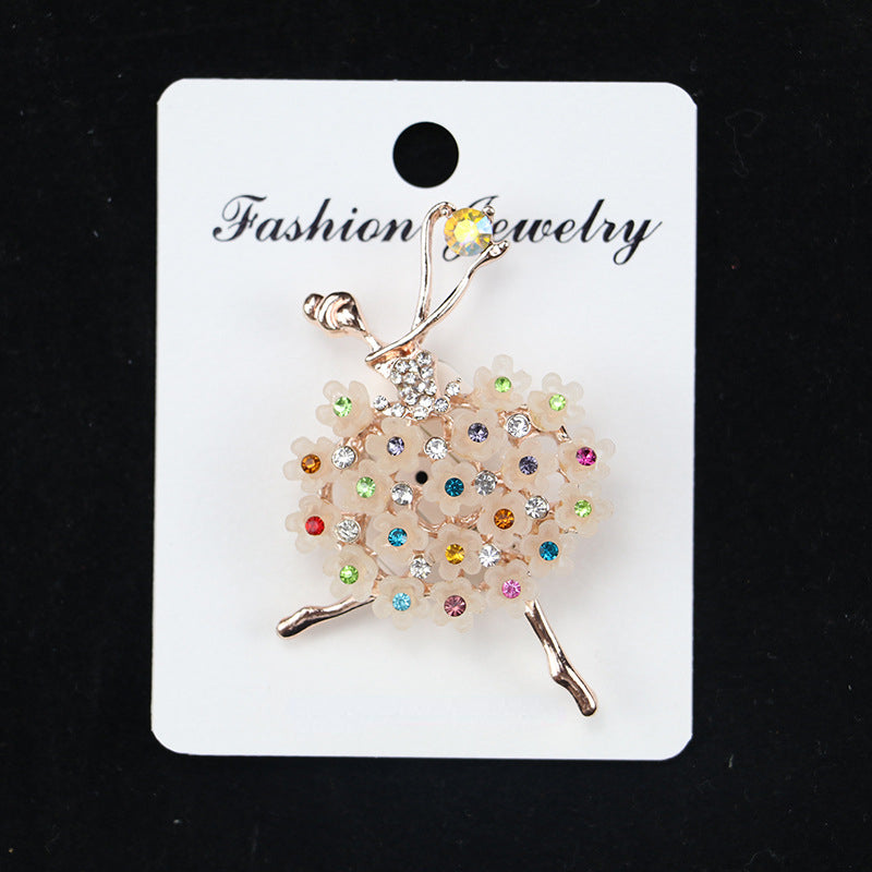 Ballet Girl Brooch